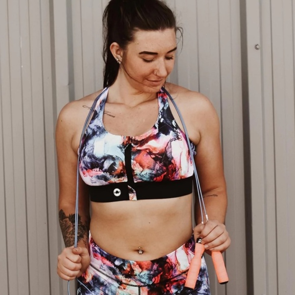WODBOTTOM Nebula Zip-Up Bra